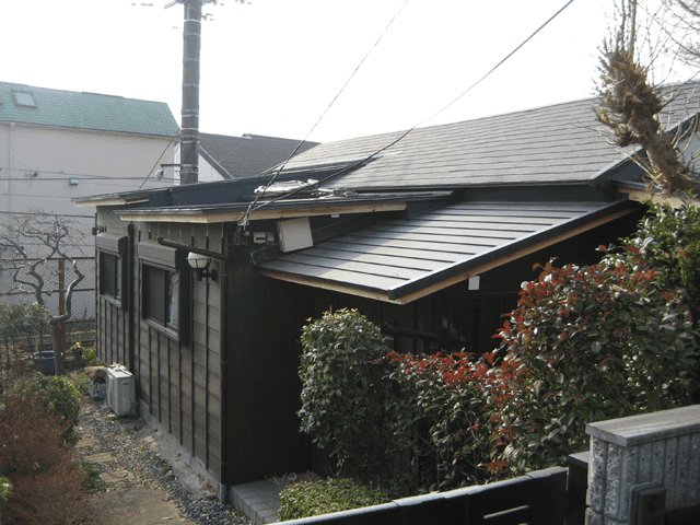 雰囲気が変わった築年数のある平屋イメージ